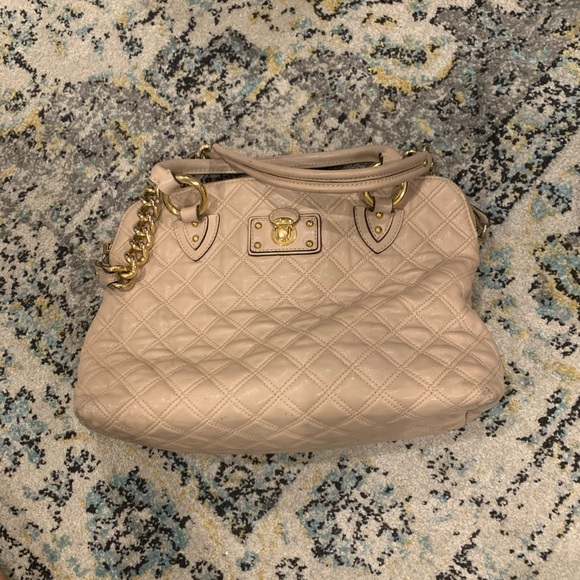 Authentic Marc Jacobs beige tufted purse - Picture 3 of 8